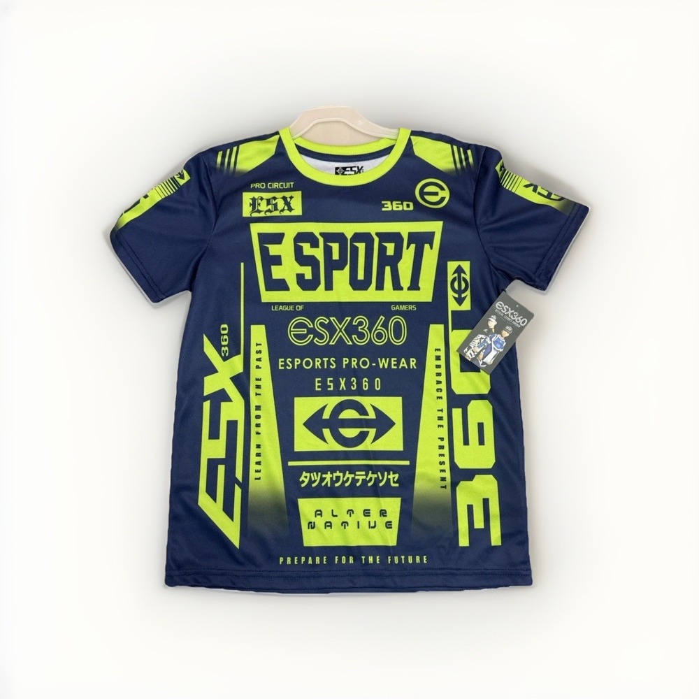 Boys Esports Gaming Shirt eSX360 Graphic T-Shirt Size 10/12 New with Tags